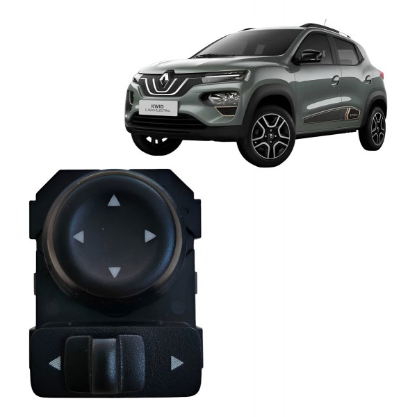 Comando Botão Retrovisor Kwid 2022 2023 2024 E-tech