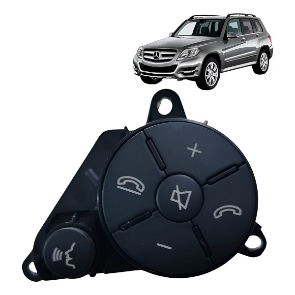 Comando Botão Som Volante Mercedes Glk 300 2009 2010 2012