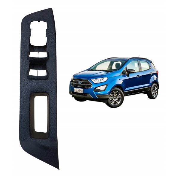 Moldura Botão Vidro Dianteiro Esquerdo Ecosport 2017 A 2021