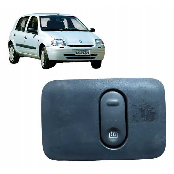 Moldura Botão Desembaçador Renault Clio 2000 2001 A 2012