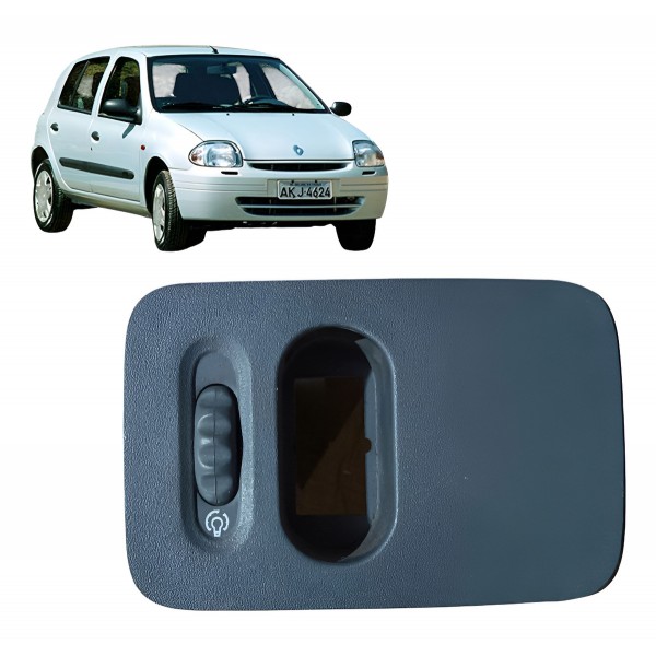 Moldura Botão Regulagem Luz Renault Clio 2000 2001 A 2011