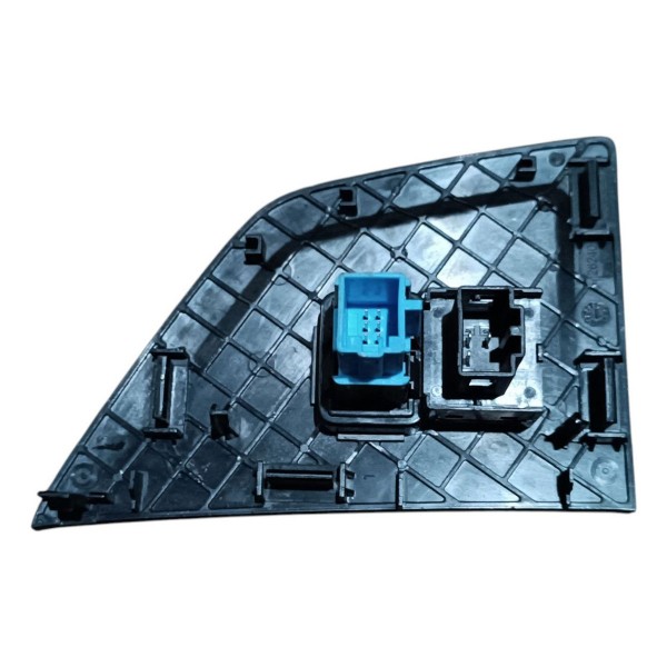 Moldura Botão Pisca Alerta Vw Polo Virtus 2018 A 2020 Fosco