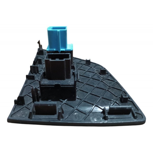 Moldura Botão Pisca Alerta Vw Polo Virtus 2018 A 2020 Fosco