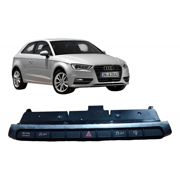 Comando Botão Pisca Alerta Drive Audi A3 2013 2014 A  2017