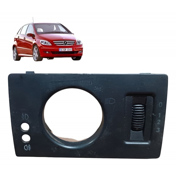 Moldura Botão Ajuste Farol B200 B180 2007 2008 2009 A 2011