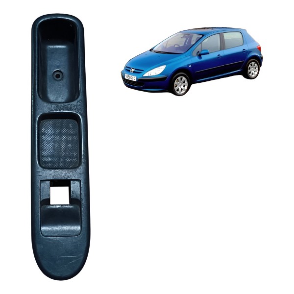 Moldura Botão Vidro Peugeot 307 Dianteiro Direito 2006-2012