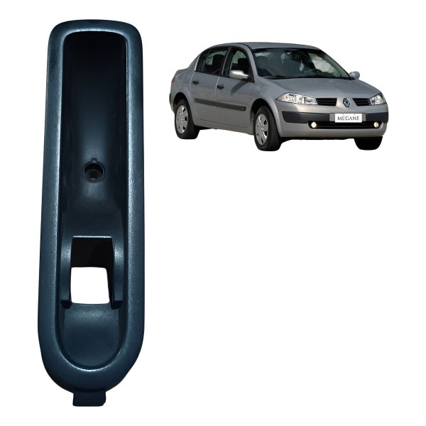 Moldura Botão Vidro Traseiro Direito Megane 2006 A 2015