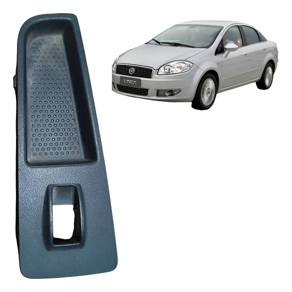 Moldura Botão Vidro Diant. Direito Punto Linea 2008 A 2012