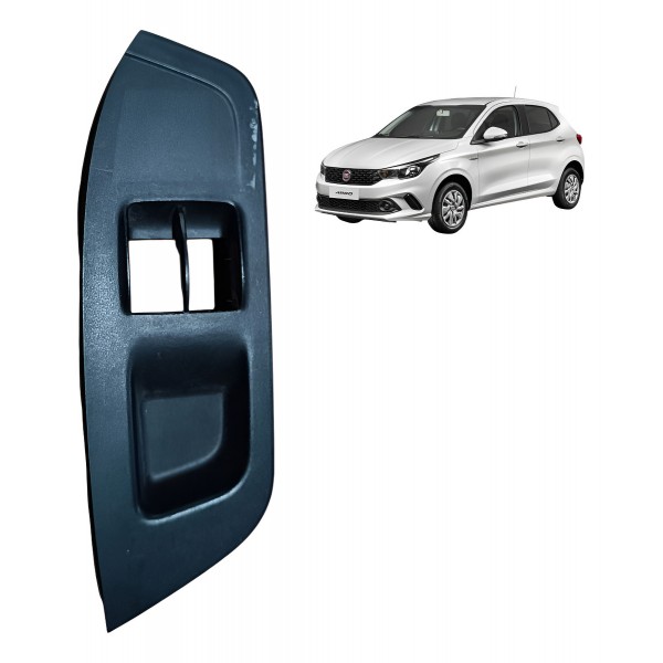 Moldura Botão Vidro Dianteiro Esquerdo Fiat Argo 2017 A 2021