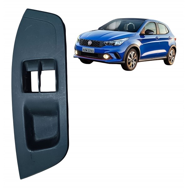 Moldura Botão Vidro Diant. Esquerdo Cronos Argo 2017 A 2024