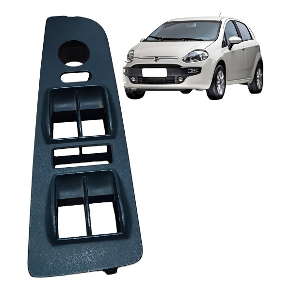 Moldura Botão Vidro Dianteiro Esq. Linea Punto 2009 A 2013