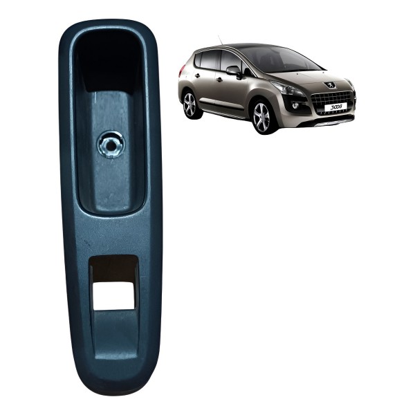 Moldura Botao Vidro Eletrico Traseiro Peugeot 3008 2011/2015