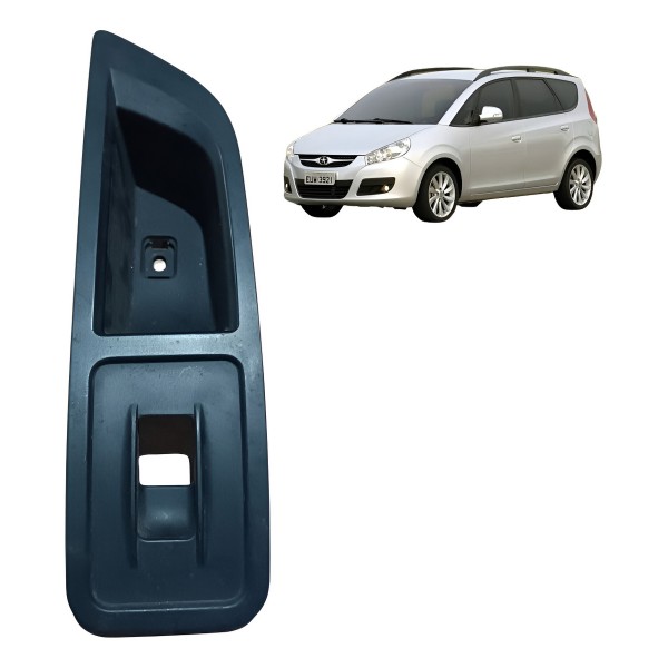 Moldura Botão Vidro Traseira Esquerda Jac J6 2011 A 2016