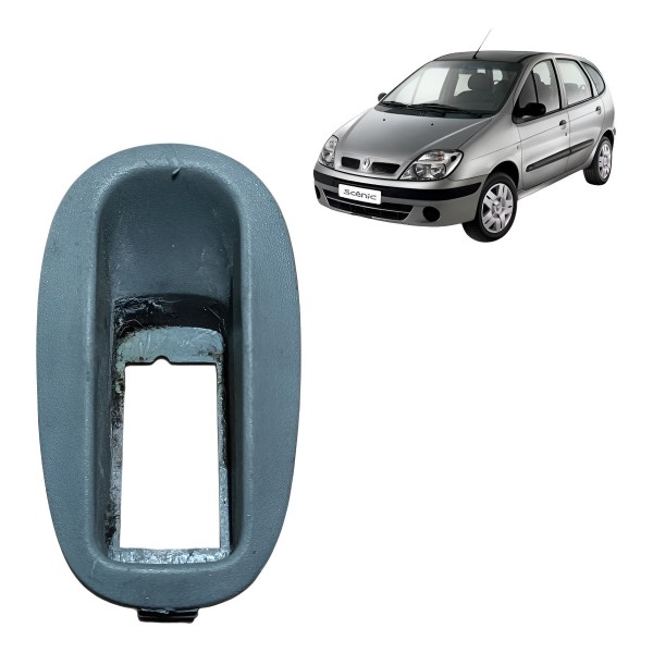 Moldura Botão Vidro Elétrico Renault Scenic 2004 A 2009