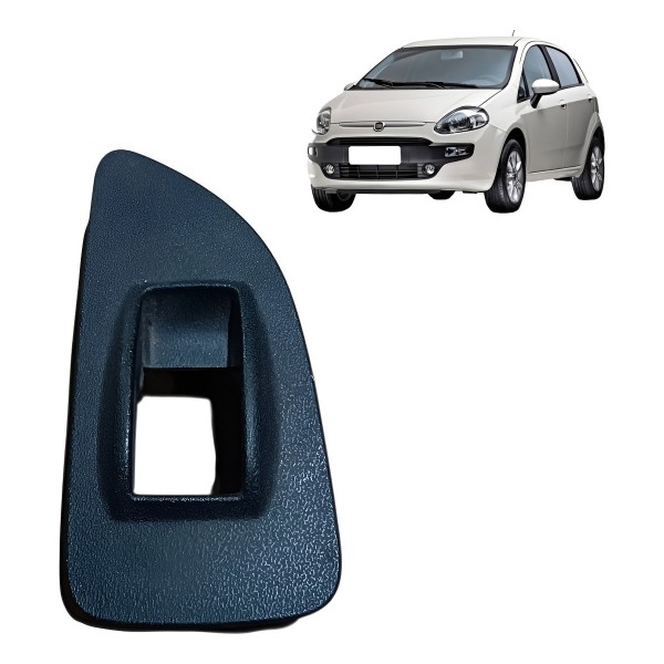 Moldura Botão Vidro Tras. Direito Linea Punto 2009 A 2015