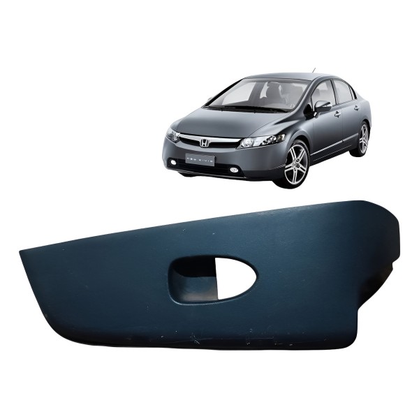 Moldura Botão Vidro Traseira Esquerd Honda Civic 2008 A 2012
