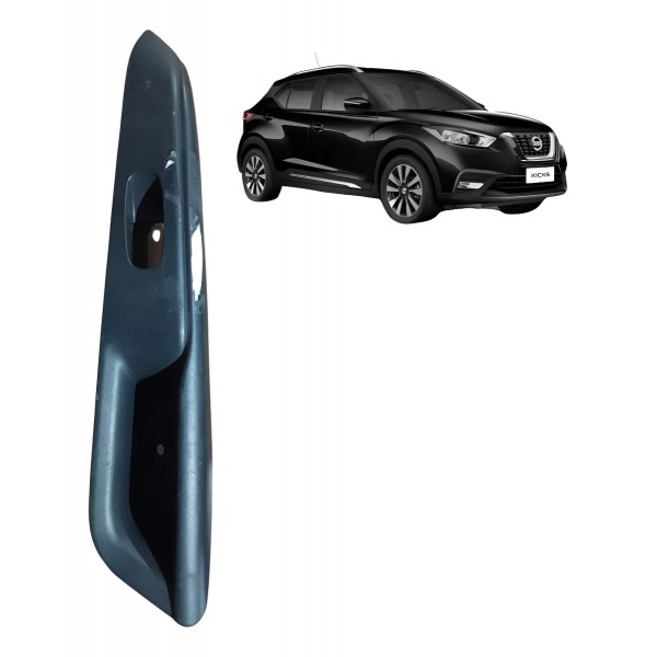 Moldura Botão Vidro Tras. Esquerdo Nissan Kicks 2016 A 2020