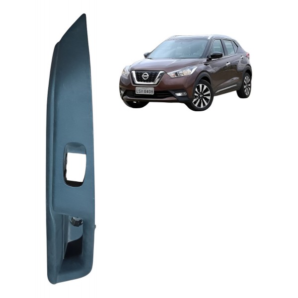 Moldura Botão Vidro Tras. Direito Nissan Kicks 2019 A 2024