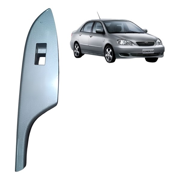 Moldura Botão Vidro Dianteiro Direito Corolla 2008 A 2014