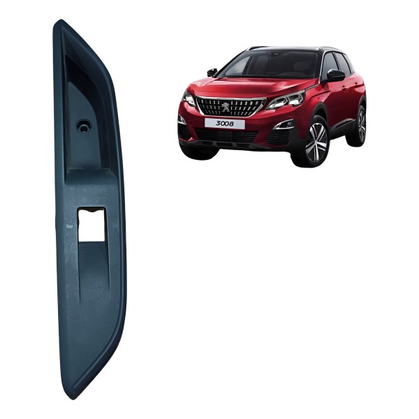 Moldura Botão Vidro Tras. Esquerdo Peugeot 3008 2018 A 2020
