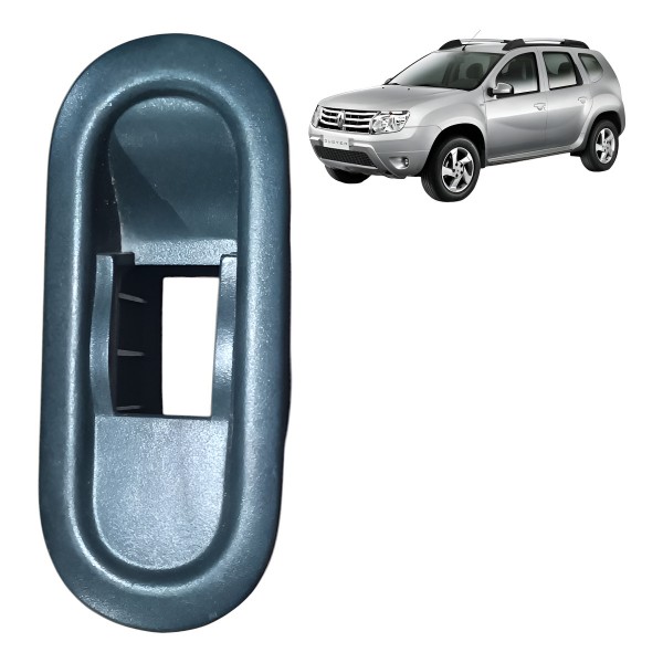 Moldura Botão Vidro Renault Logan Sandero Duster 2012 A 2016