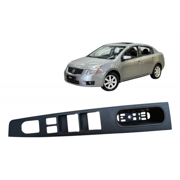 Moldura Botão Vidro Diant. Esquerda Nissan Sentra 2007/2012