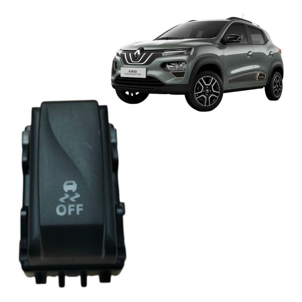 Botão Controle De Tração  Kwid 2022 2023 2024 E-tech
