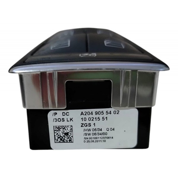 Comando Botão Vidro Mercedes C180 C200 Glk300 2007/2017