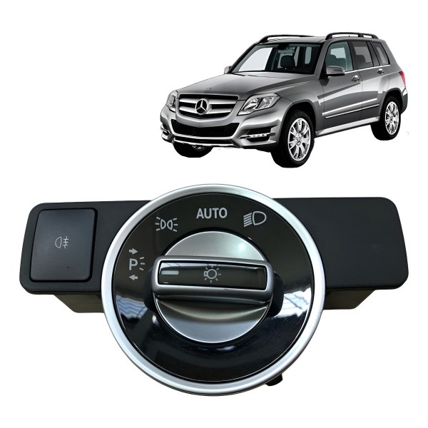 Chave Botão Farol Mercedes Gla200 300 2009 2010 A 2012