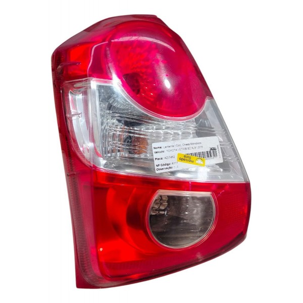 Lanterna Etios Hatch 2013 Até 2020 Com Ré Rosa Original Esquerdo/motorista Rosa
