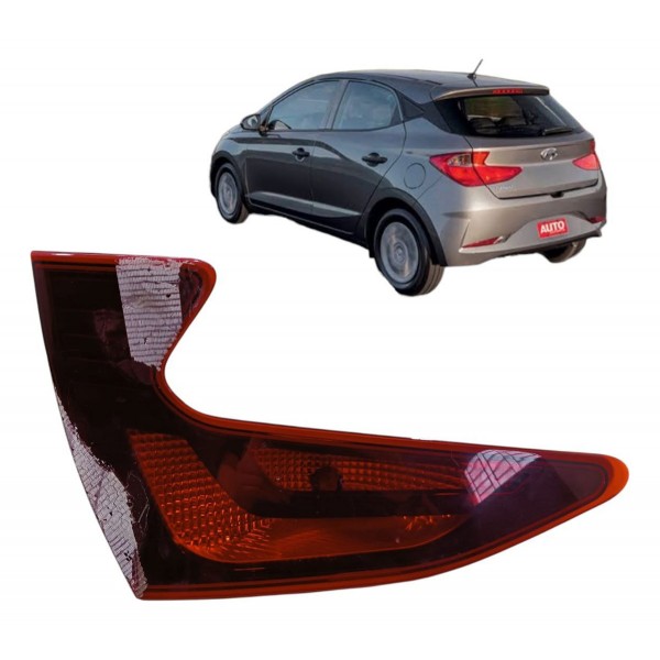 Lanterna Tampa Trs Esq Hyundai Hb20 Hatch 2020/2023 92403r11 Esquerdo/motorista Fumê
