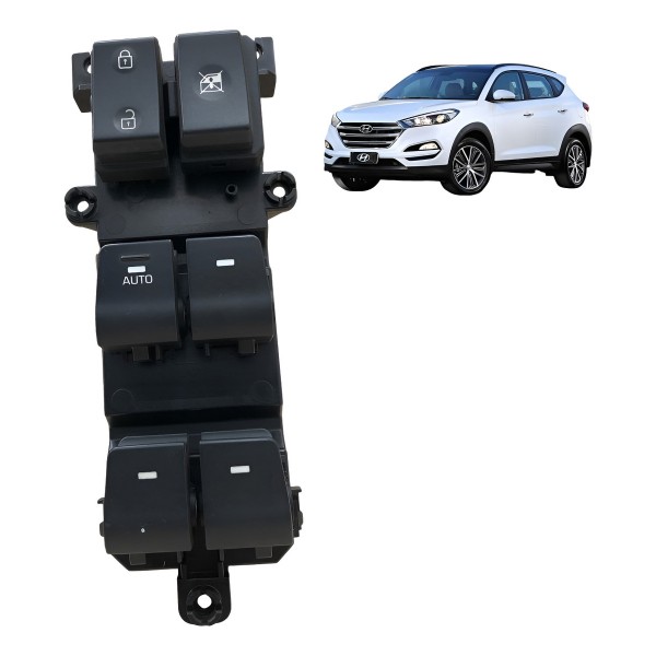 Botão Vidro Dianteiro Esquerdo Tucson 2017 2018 2019 2021