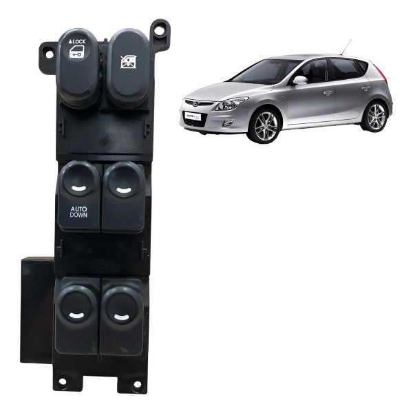 Botão Comando Vidro Elétrico Hyundai I30 2009 2010 2011 2012