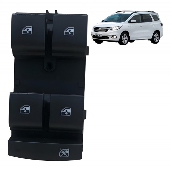 Botão Interruptor Vidro Gm S10 Onix Tracker 2014 2015 A 2020