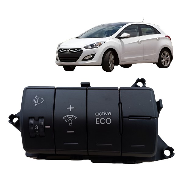 Botao Reostato Farol Milha Hyundai I30 Elantra 2012 A 2016