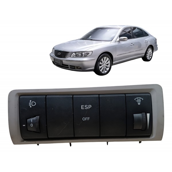 Botão Painel Farol Milha Hyundai Azera 2009 2010 2011
