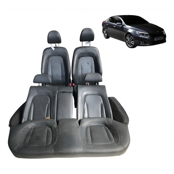 Jogo De Banco Couro Kia Optima 2013 2014 2015 2016 2017 2018