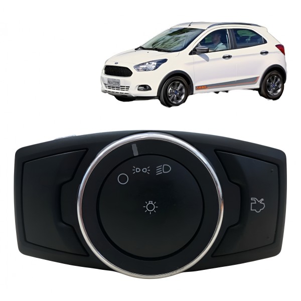 Botão Chave Farol Luz Porta Malas Ford Ka 2013 2014 A 2017