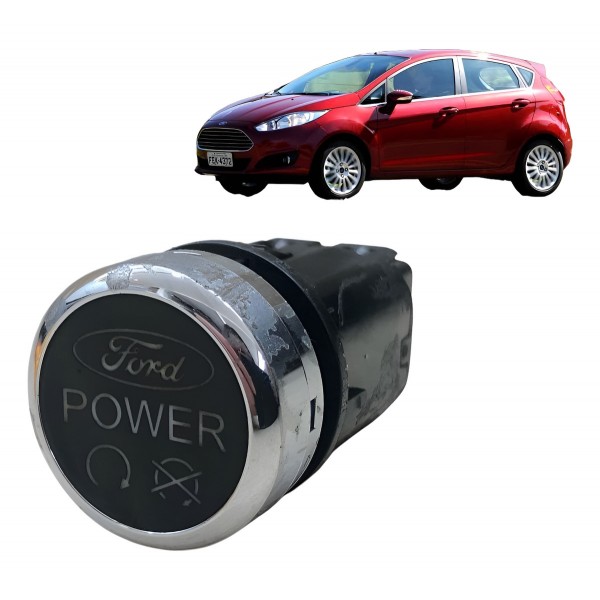 Botão Start Stop Ignição Ford New Fiesta Ecosport 2013/2018