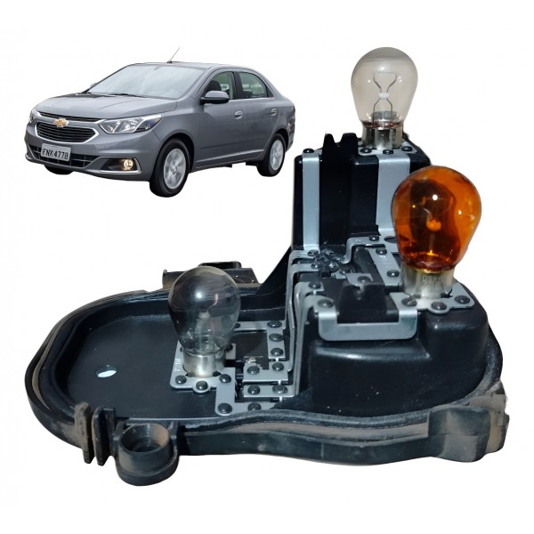 Circuito Lanterna Traseira Esquerda Gm Cobalt 2016 2017 2019 Esquerdo/motorista Preto
