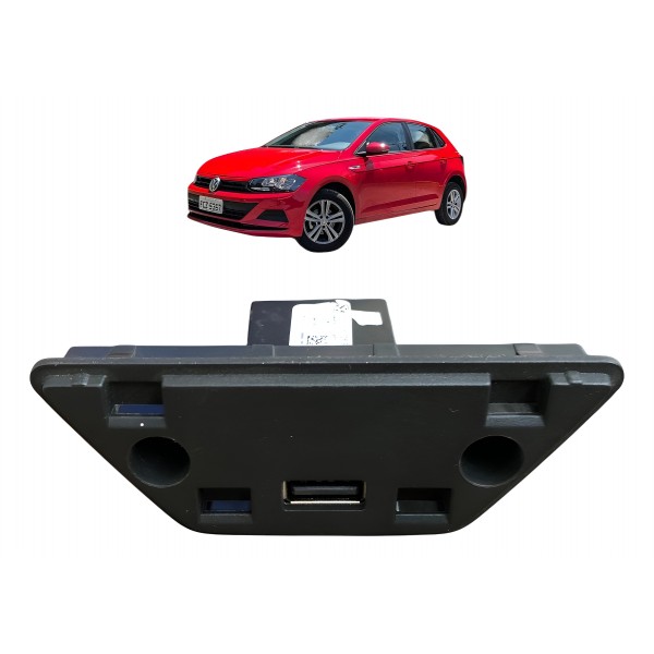 Sensor Tomada Entrada Usb Vw Polo Virtus 2018 2019 2020 2021 Preto
