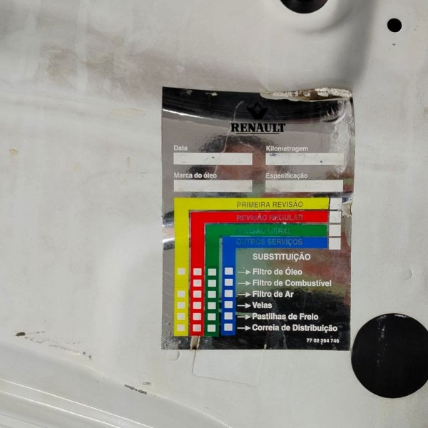 Capo Dianteiro Renault Sandero 2008 2009 2010 2014 Original