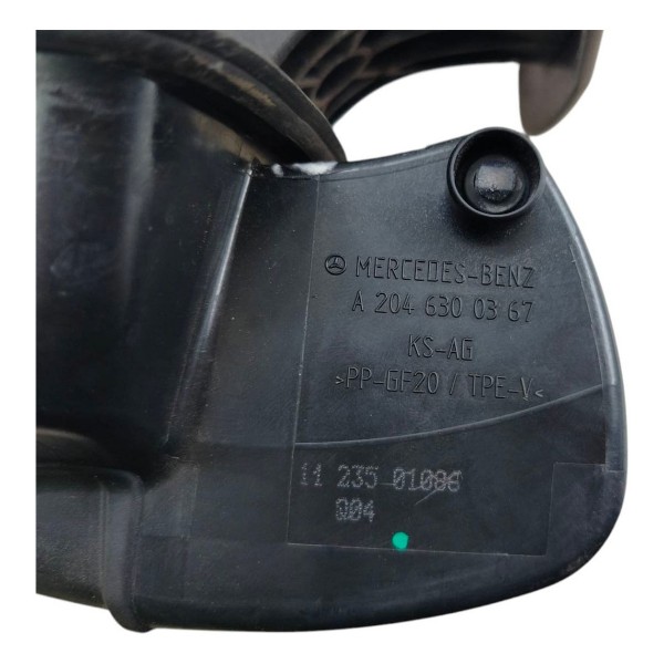 Portinhola Tampa Tanque Mercedes Glk300 2009 2010 2011 2012 Cinza