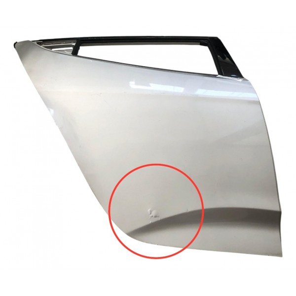 Porta Traseira Direita Hyundai Veloster 2011 2012 A 2014 Traseira Direita Prateado