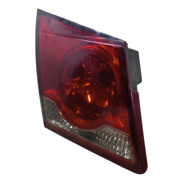 Lanterna Esquerda Cruze Sedan 2012 2013 2016 Aplique Tampa Esquerdo/motorista Vermelho