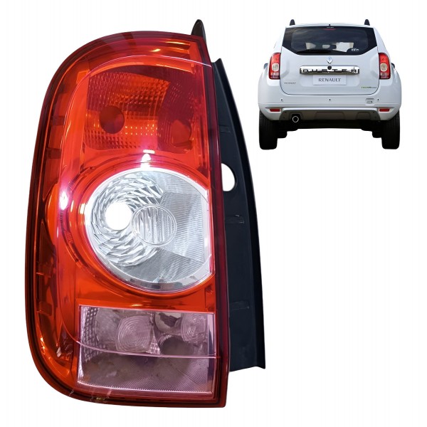 Lanterna Esquerda Renault Duster 2012 2013 2014 Original Esquerdo/motorista Vermelho