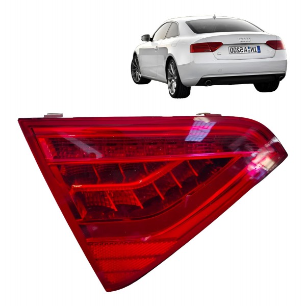 Lanterna Esquerda Audi A5 2014 2015 2016 2017 Aplique Tampa Esquerdo/motorista Vermelho