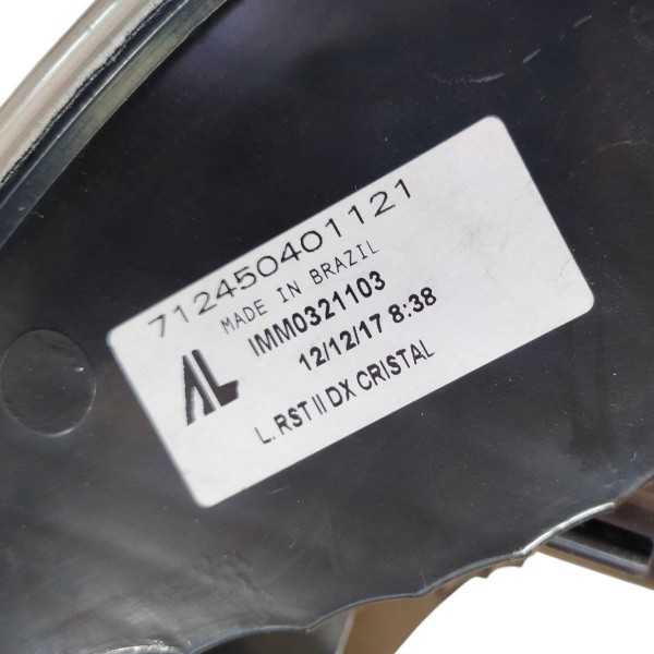 Lanterna Direita Fiat Palio Fire 2004 2018 A 2013 Original Direito/passageiro