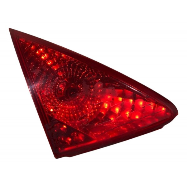 Lanterna Esquerda Peugeot 3008 2011 2013 2016 Aplique Tampa Esquerdo/motorista Vermelho