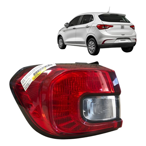 Lanterna Esquerda Fiat Argo 2017 2018 2019 2020 Original Esquerdo/motorista Vermelho